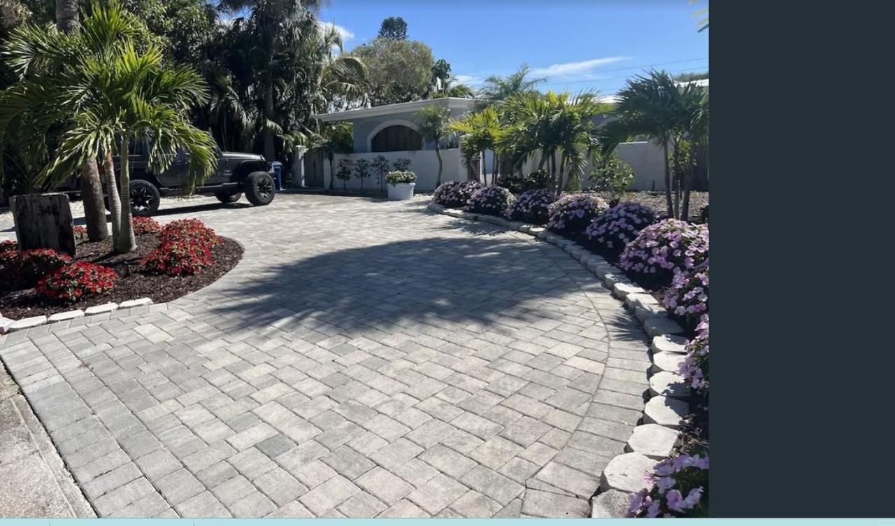 Pool/Waterfront Home 5 Min Walk To Siesta Key Village And Beach Exterior foto